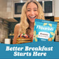 Flourish Protein Pancake & Waffle Mix, High Protein & Fiber, Vanilla Flavor, 430g (3 Pack), No Added Sugar, Made in Canada