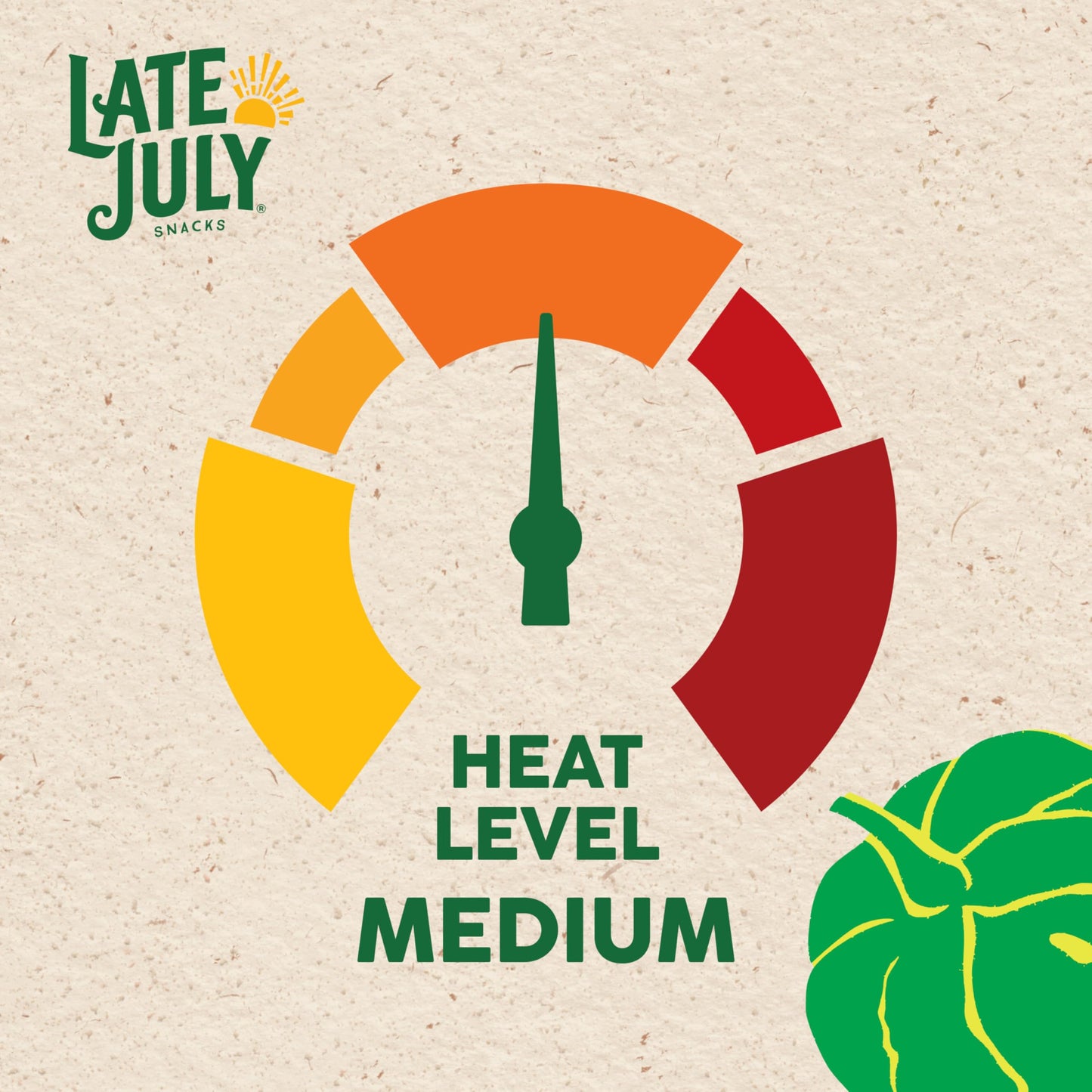 Late July Salsa Verde, Medium, 15.5 oz Jar, Roasted Tomatillos, Pack of 1