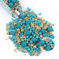 Teal Sprinkles For Cake Decorating 4.23Ounce - Sparkle Pearl Sprinkles For Cupcake Toppers, Ice Cream, Candy, Cookie Decorations