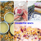 Edible Flowers For Drinks And Food, Bulk Edible Dried Flowers For Soap Making And More! 1.5 Cups Each- Jasmine, Rosebuds, Rose P