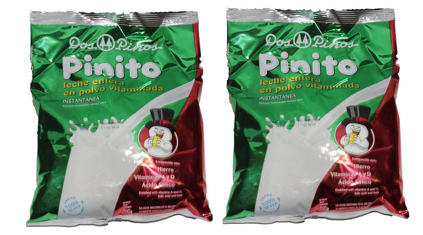 Dos Pinos Powdered Milk ''Leche Pinito'' 14.1oz (pack of 2) 28.2oz Total, From Costa Rica