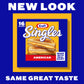 Kraft Singles American Slices, 16 ct Pack
