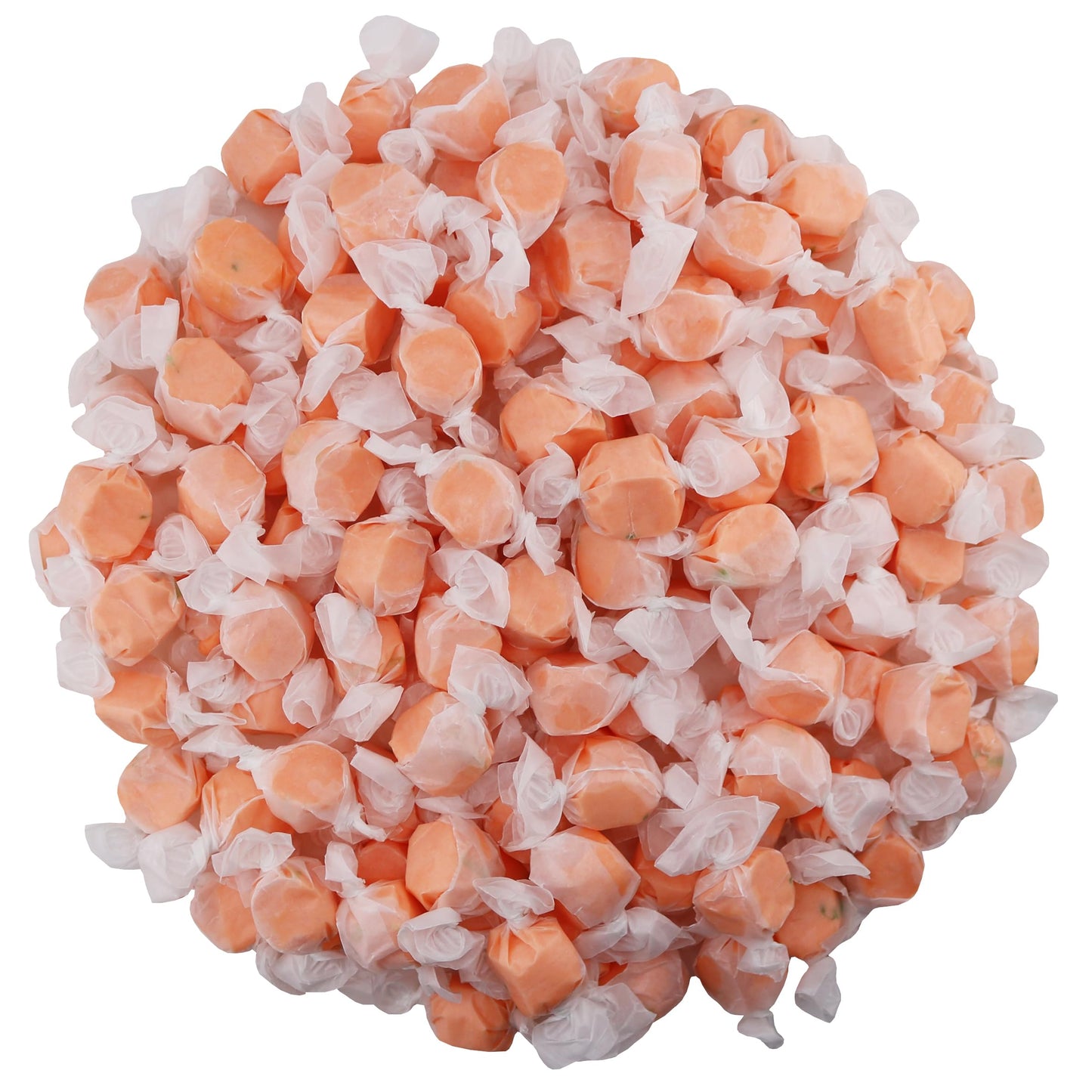 Firstchoicecandy All Flavor Saltwater Taffy (Peach, 1 Pound)