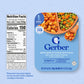 Gerber Mealtime For Toddler Spiral Pasta In Turkey Meat Sauce With Side Of Green & Yellow Beans, 6.67 Ounce (Pack Of 8)