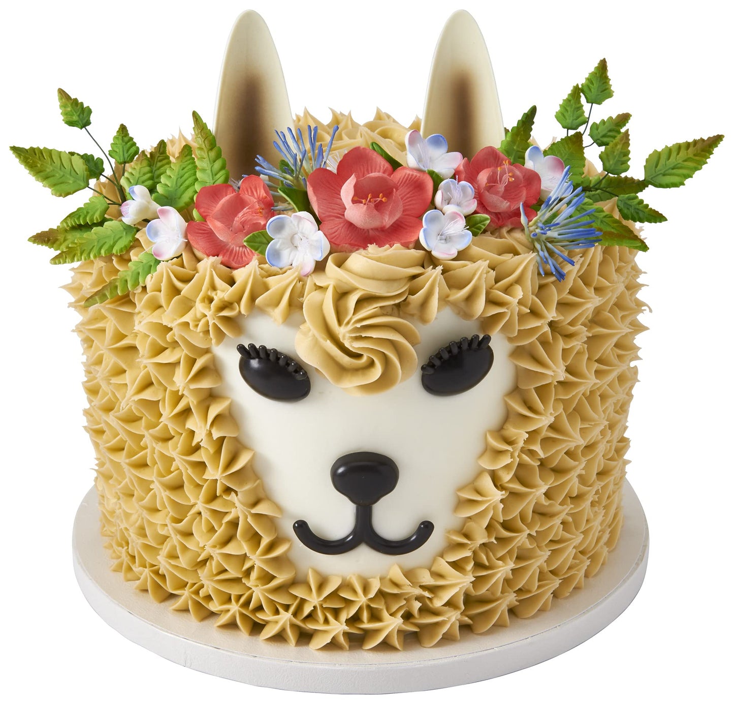 Decoset Pet Creations Cake Topper, Adorable 5 Piece Animal Cake Decoration For Birthdays And Celebrations - Cat, Dog, Rabbit, Ll