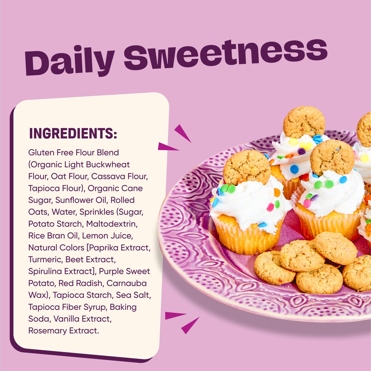 Gluten Free Partake Super Hero Spidey & Friends Sprinkle Cookies - Vegan - Free From the Top 9 Allergens Including Dairy, Wheat,