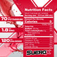 SueroX Sugar-Free Sports Drink, Electrolyte Hydration with 8 Ions, 21.3 Fl Oz, 12 Pack, Wondermelon Flavor