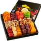 Snackberry Dried Fruit & Nuts Gift Basket Platter, Gourmet Snack Box, Healthy Kosher, 12 Assortment, Single