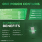 Rebel dietary products Nootropic Energy Caffeine Pouches, 100mg Caffeine, Sugar-Free, Cool Mint, Pack of 1