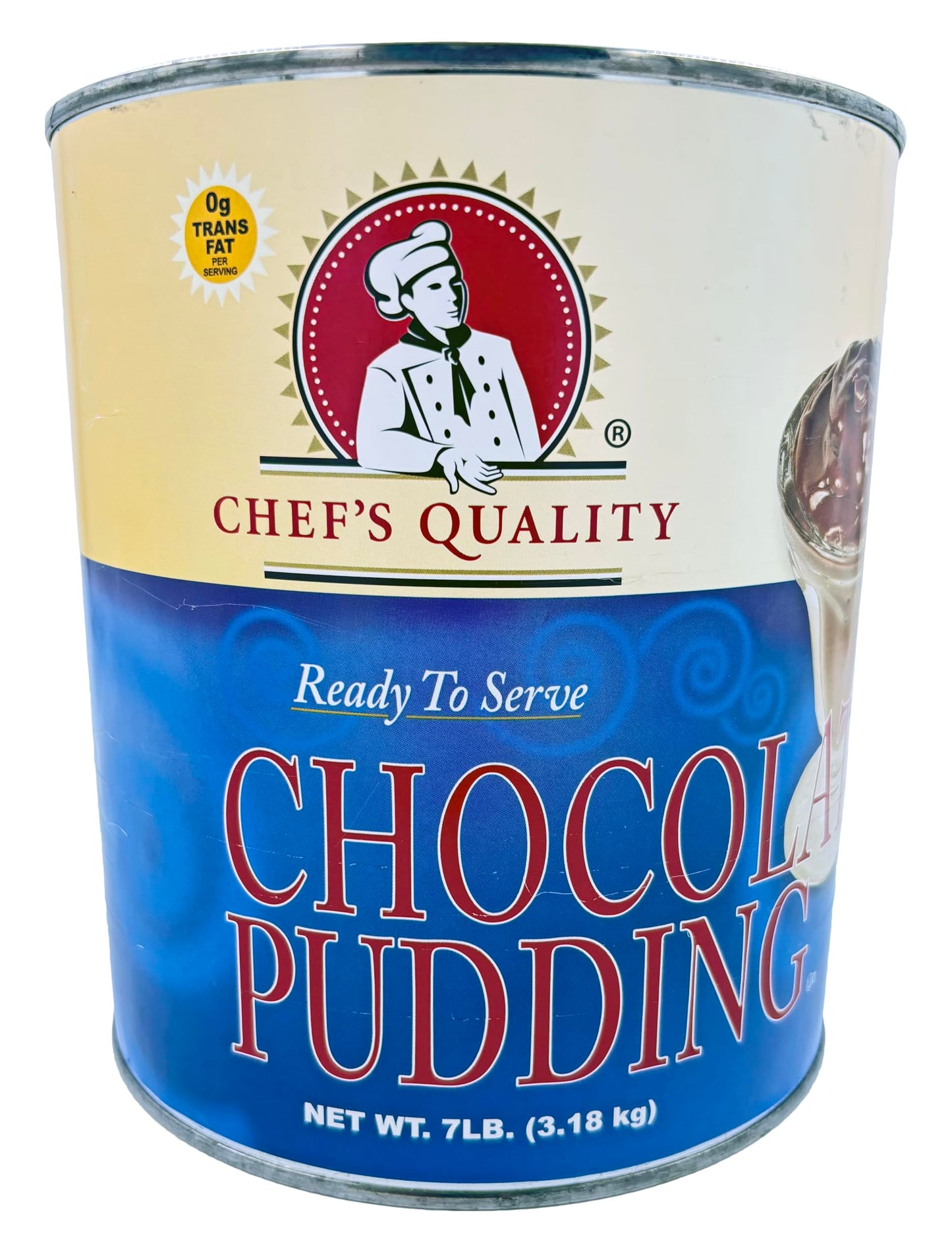 Chefs Quality Chocolate Pudding | Ready to Serve | 7 lbs. | Kosher