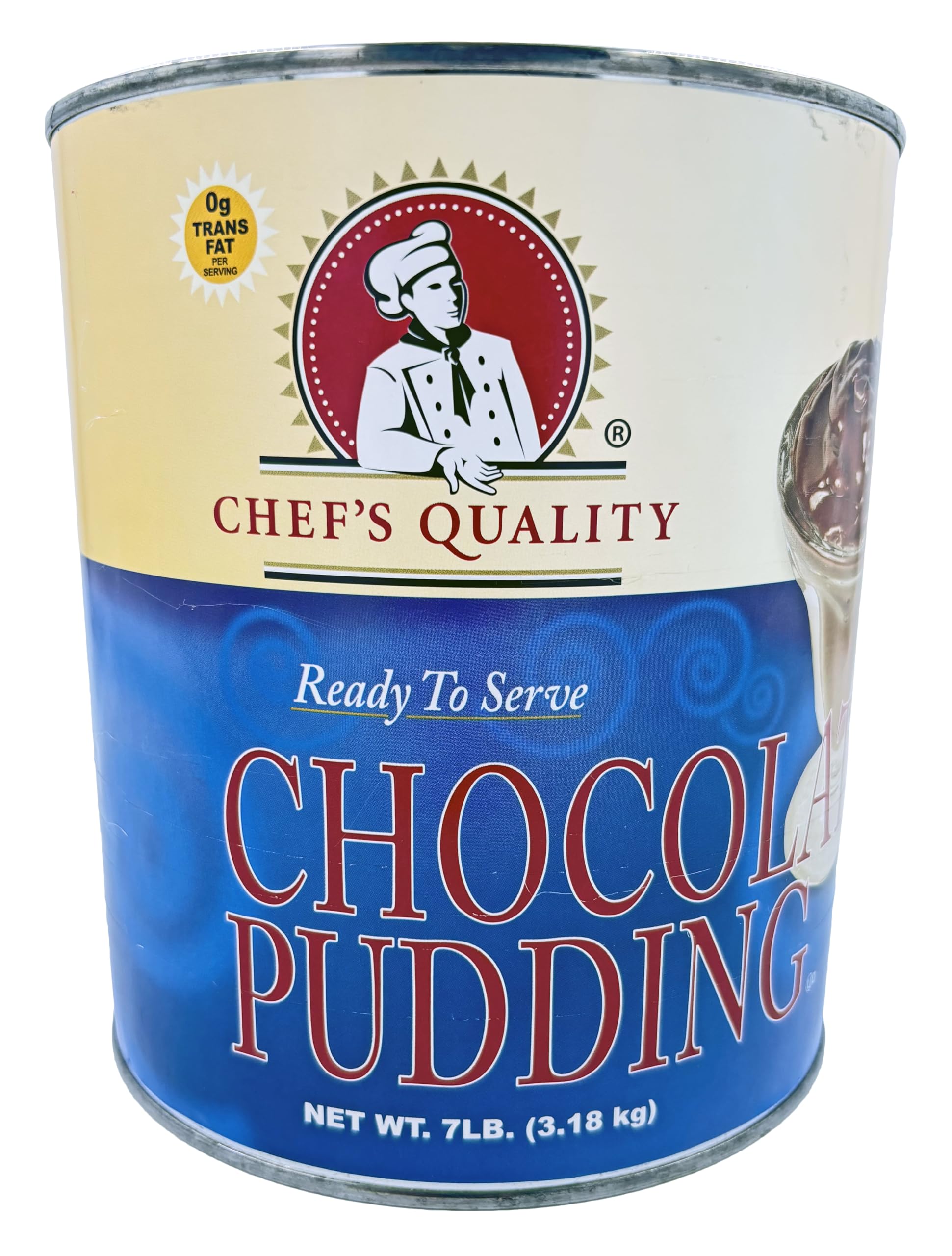 Chefs Quality Chocolate Pudding | Ready to Serve | 7 lbs. | Kosher