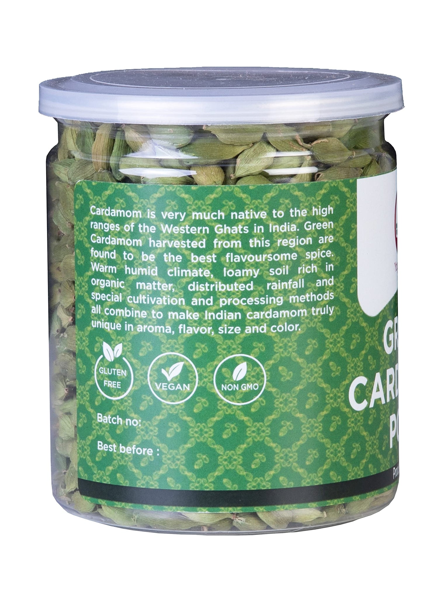 Green Cardamom Pods Whole | Cardamon 6 Oz | Flavourful Indian Spice | Fresh And Natural | Great For Coffee, Tea, Desserts And Ba