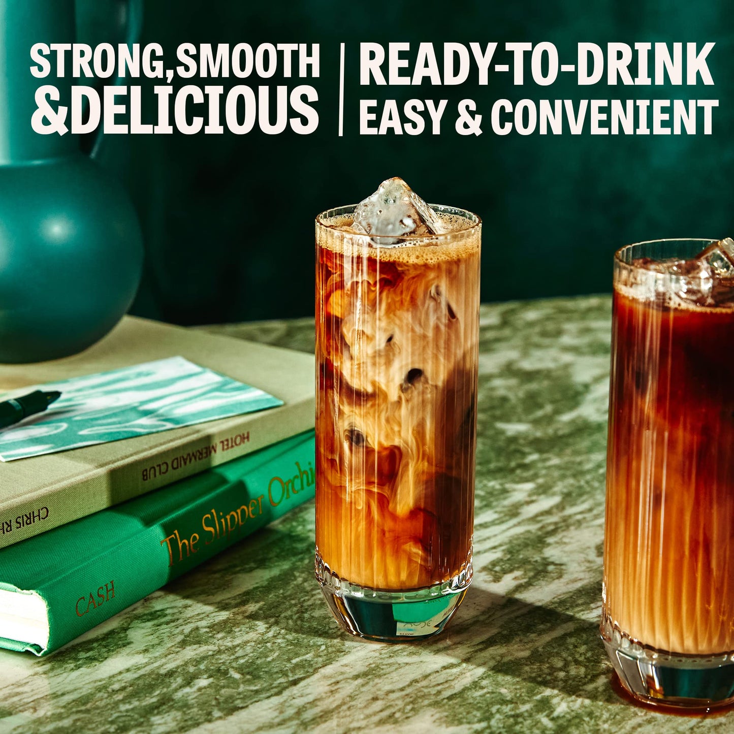 Wandering Bear Organic Vanilla Cold Brew Coffee, 32 Fl Oz, 3 Pack - Extra Strong, Bold, Smooth, Unsweetened, Shelf-Stable, Ready