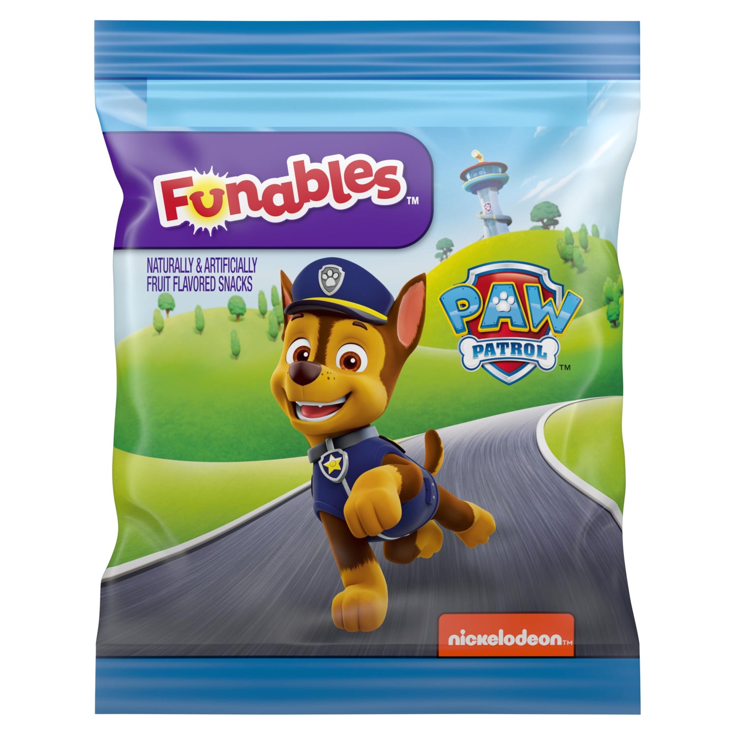 Funables Fruity Snacks, PAW Patrol, Assorted Fruit, Flavored Snacks, 0.8 oz 22 ct (Pack of 2)