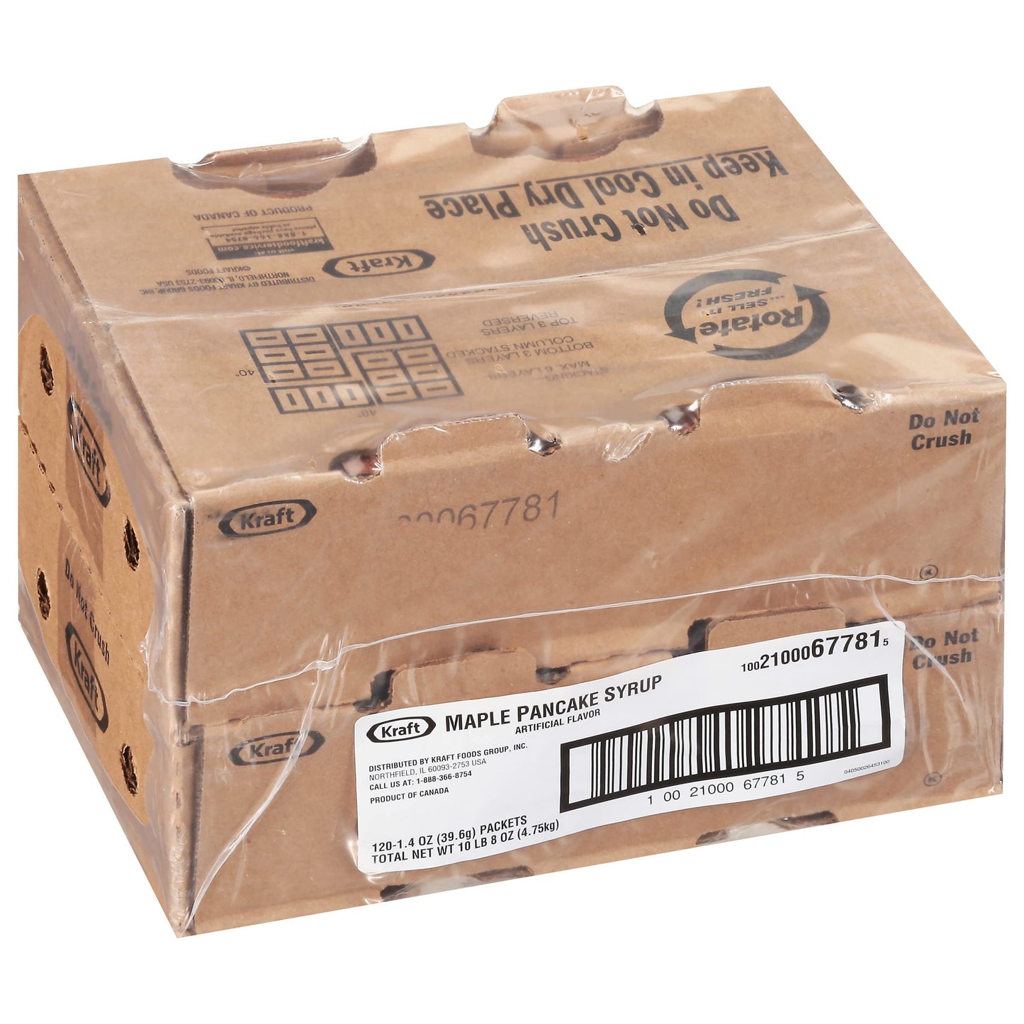 Kraft Pancake Syrup Single Serve Dip Cup (1.4 Oz Cups, Pack Of 120)