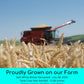 Palouse Brand Certified Glyphosate Residue Free | Soft White Wheat Berries | 36 LBS | Family Farmed in Washington State | Sprout