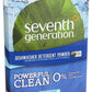 Seventh Generation Free And Clear Dishwasher Detergent Powder 75 Oz