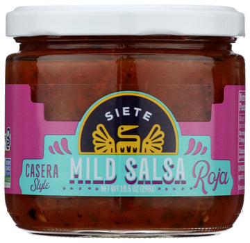 Siete Salsa Mild Casera 10.5 OZ