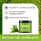 Orgfun Mushroom Matcha, Japanese Ceremonial Matcha Infused With 7 Superfood Mushrooms, Mct Oil, Coconut Milk Powder, No Added Su