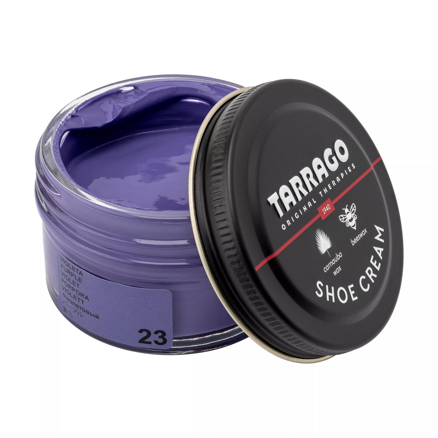 Tarrago Shoe Cream - Professional Shoe Polish With Carnauba Wax To Re-Color And Polish - Smooth Leather Shoes And Boots- Over 10