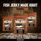 Kaimana Jerky Ahi Tuna Jerky - Original, All-Natural, 3 Pack (2 oz), Rich in Omega-3s, High Protein, Brown