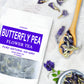 LYCKLIGA Butterfly Pea Flower Tea - 15 Premium Dried Tea Bags, Antioxidant Blue Tea for Drinks