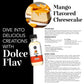 Dolce Flav Mango Extract - Water-Soluble Flavoring for Baked Goods, Beverages & Desserts - 2 Oz.