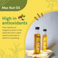Mac Nut - Pure Cold Pressed Macadamia Nut Oil | Natural Cooking Oil - Fry Oil - Non GMO, Vegan, Keto Friendly and Gluten Free (1