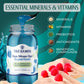 TrueSeaMoss Sea Moss Gel - Made in USA - Wildcrafted Seamoss, Fruits & Jarred Vegetables - Blue Spirulina, Pack of 2 (Labels may