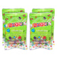 Smarties X-Treme Sour Sugar Candy | Gluten Free Peanut Free Dairy Free | Vegan Friendly Halloween Treat | Made By Smarties Candy In The Usa Individually Wrapped - 5 Oz Bags (Pack Of 4)