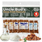 Jerky-n-Spice Uncle Buds Deep Fried Peanuts In Shell, Salted, High-Protein Snack, 42 Ounce, 6 Pack