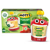 Mott'S No Sugar Added Applesauce, 3.2 Oz Clear Pouches, 48 Count (4 Packs Of 12), Good Source Of Vitamin C, No Artificial Flavor
