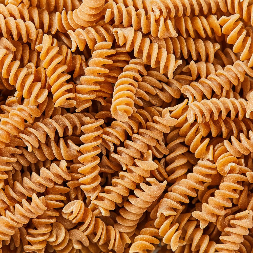 Delallo, Pasta, Whole Wheat, Fusilli # 27, 16 Oz