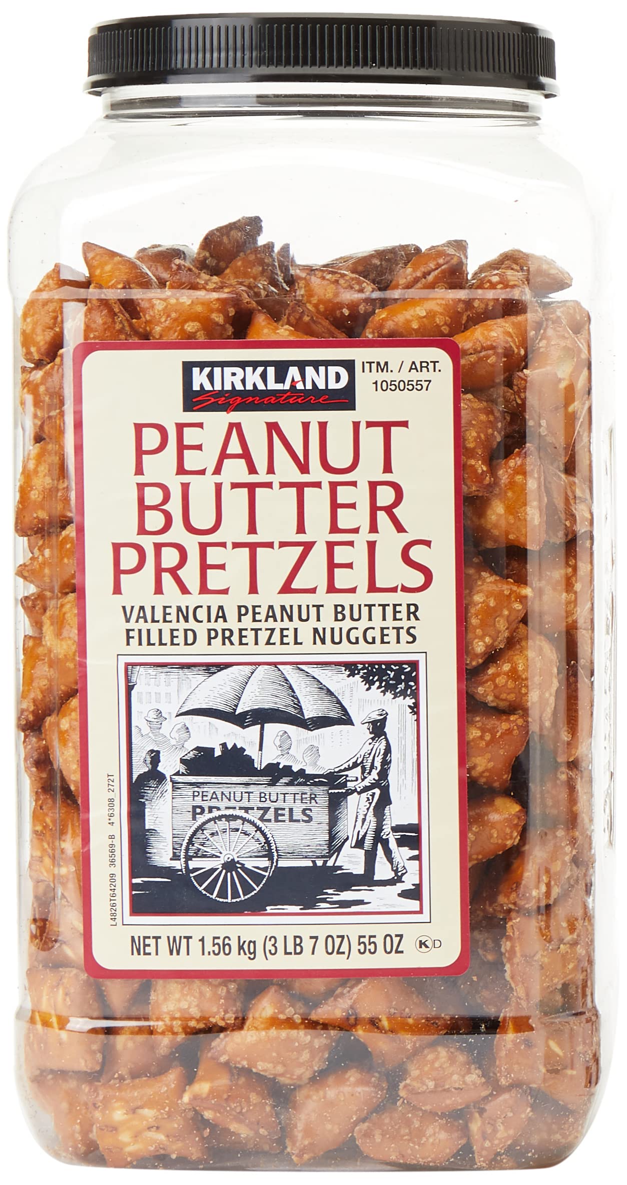 Kirkland Signature Peanut Butter Pretzels, 55 Oz