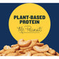 PLANTERS Salted Cashew Halves & Pieces, Party Snacks, Plant-Based Protein 8oz (1 Canister) (Pack of 3)