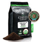 The Bean Coffee Company French Roast Half Caff Ground Coffee, 16-Ounce Bag