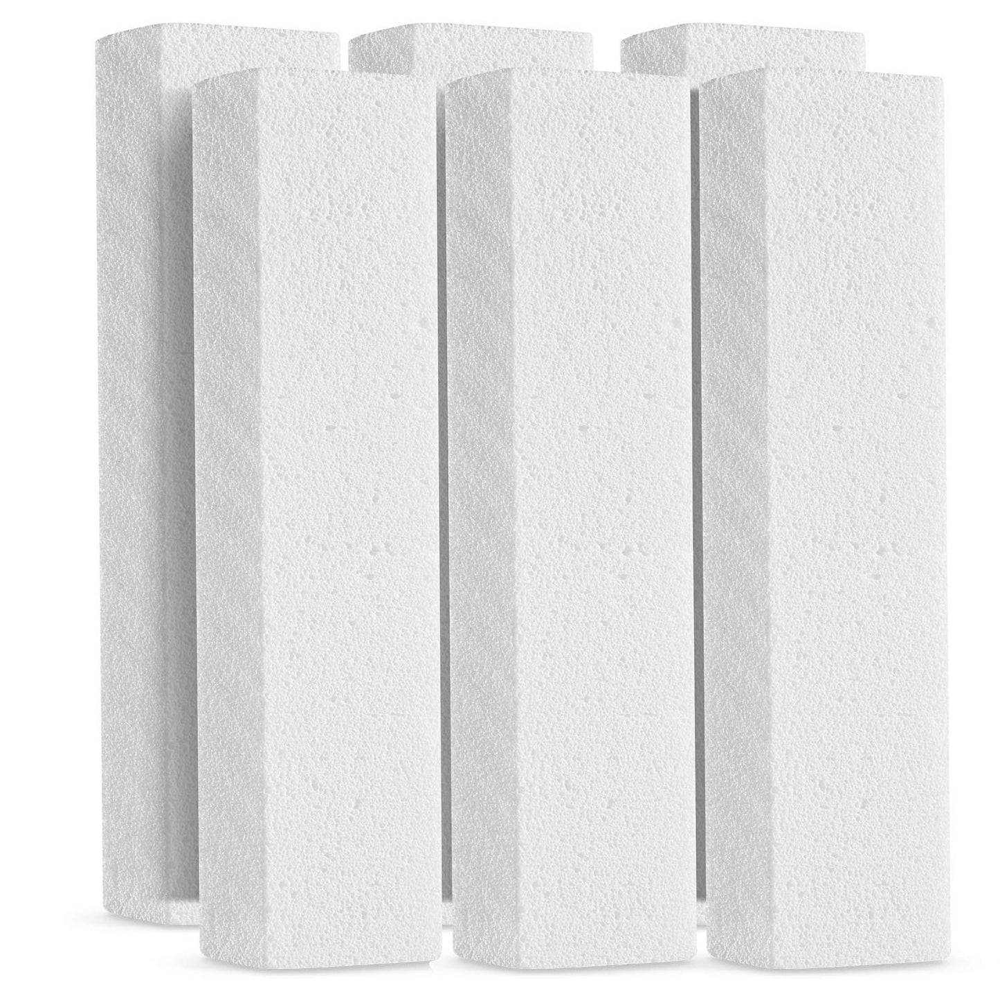 6 Pack Pumice Stone For Toilet Bowl Cleaning, Scouring Stick Remove Toilet Bowl Hard Water Rings, Calcium Buildup And Rust Suita