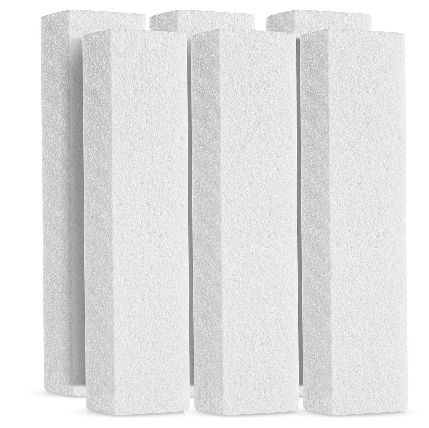 6 Pack Pumice Stone For Toilet Bowl Cleaning, Scouring Stick Remove Toilet Bowl Hard Water Rings, Calcium Buildup And Rust Suita