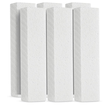 6 Pack Pumice Stone For Toilet Bowl Cleaning, Scouring Stick Remove Toilet Bowl Hard Water Rings, Calcium Buildup And Rust Suita