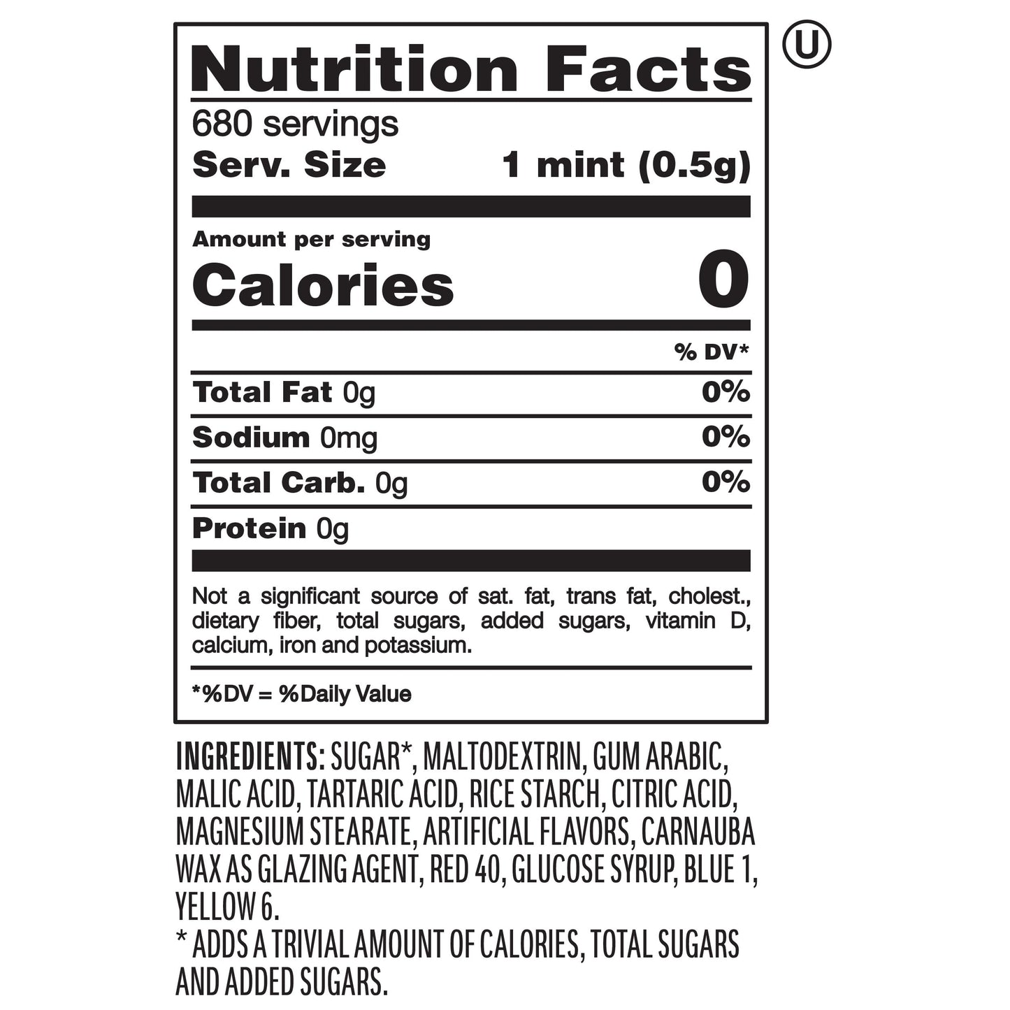 Tic Tac Naughty or Nice Lumps of Coal Sour Cherry Mints, 4 Bottle Packs, On-the-Go Refreshment, Stocking Stuffers, 2.9 oz Each