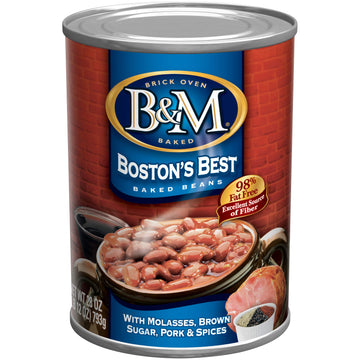B&M Baked Beans, Boston s Best, 16 Ounce (Pack of 12)
