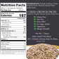 Andy Anand Sugar Free 5 Seed Crunch – 14 Snack Packs, Gluten & Nut Free Trail Mix, Sunflower, Pumpkin, Flax, Sesame & Hemp, 7 Oz