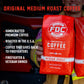 Fire Department Coffee Original Medium Roast Whole Bean - 5 LB Bulk - Veteran Owned