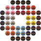 InfuSio Coffee Pods Variety Pack - 48 Count  12 Crafted Medium & Dark Roast Blends and Artisan-Inspired Flavors Like spirit-inspired flavor Pecan & Butter Toffee  Revival Roaster Collection  Compatible with Keurig 2.0 malt-inspired
