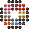 InfuSio Coffee Pods Variety Pack - 48 Count  12 Crafted Medium & Dark Roast Blends and Artisan-Inspired Flavors Like spirit-inspired flavor Pecan & Butter Toffee  Revival Roaster Collection  Compatible with Keurig 2.0 malt-inspired
