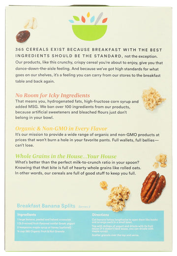 365 by Whole Foods Market, Organic Granola Fruit And Nut, 17 Ounce