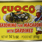 Cuoco Condimento per Pasta con Sarde - 14.5 oz