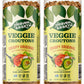 Heaven & Earth Crispy Veggie Croutons, 12oz (2 Pack) | Gluten Free Caeser Croutons | For Soups & Snacking | Veggie Salad Topper 