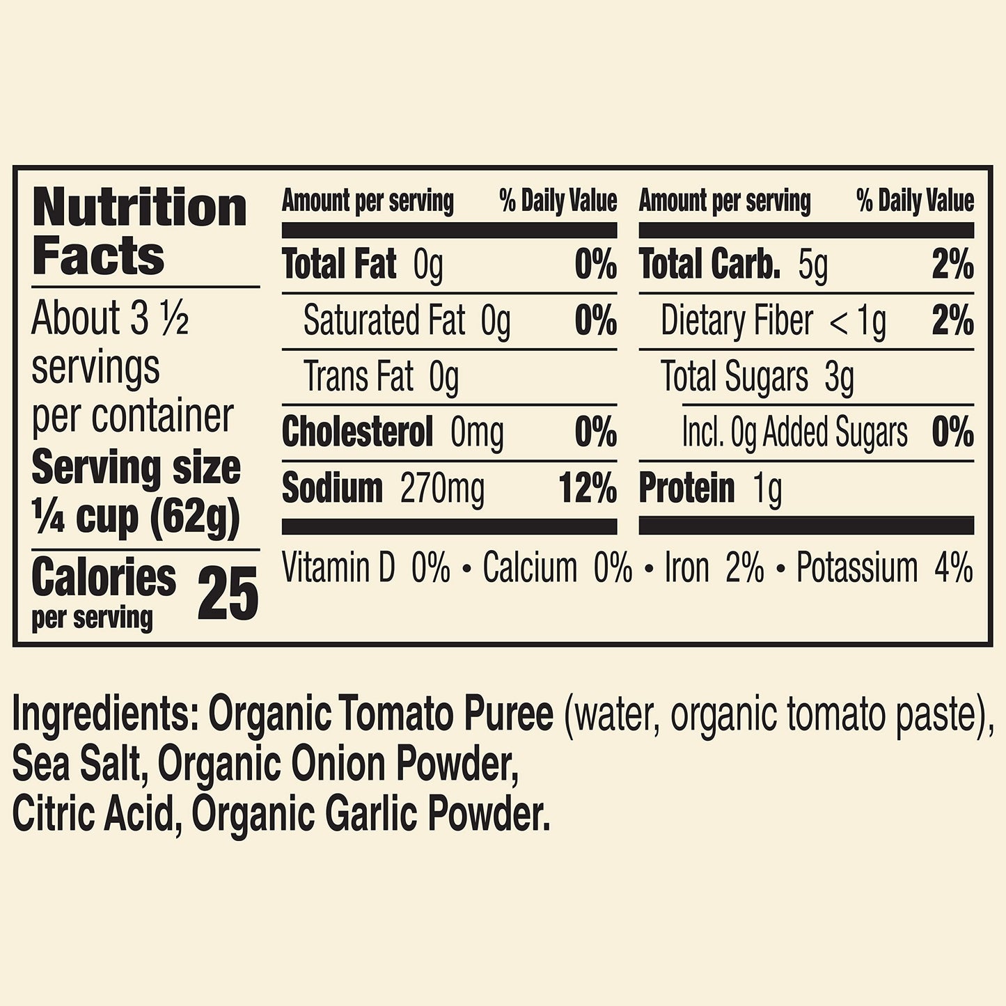 Muir Glen Vine Sweetened Organic Tomato Sauce, 8 oz (Pack of 24)