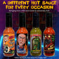 Jeff Dunham - Achmed'S Keeler Hot Sauce With Scorpion, Carolina Reaper, And Ghost Peppers | Super Hot And Spicy Sauce For The Br